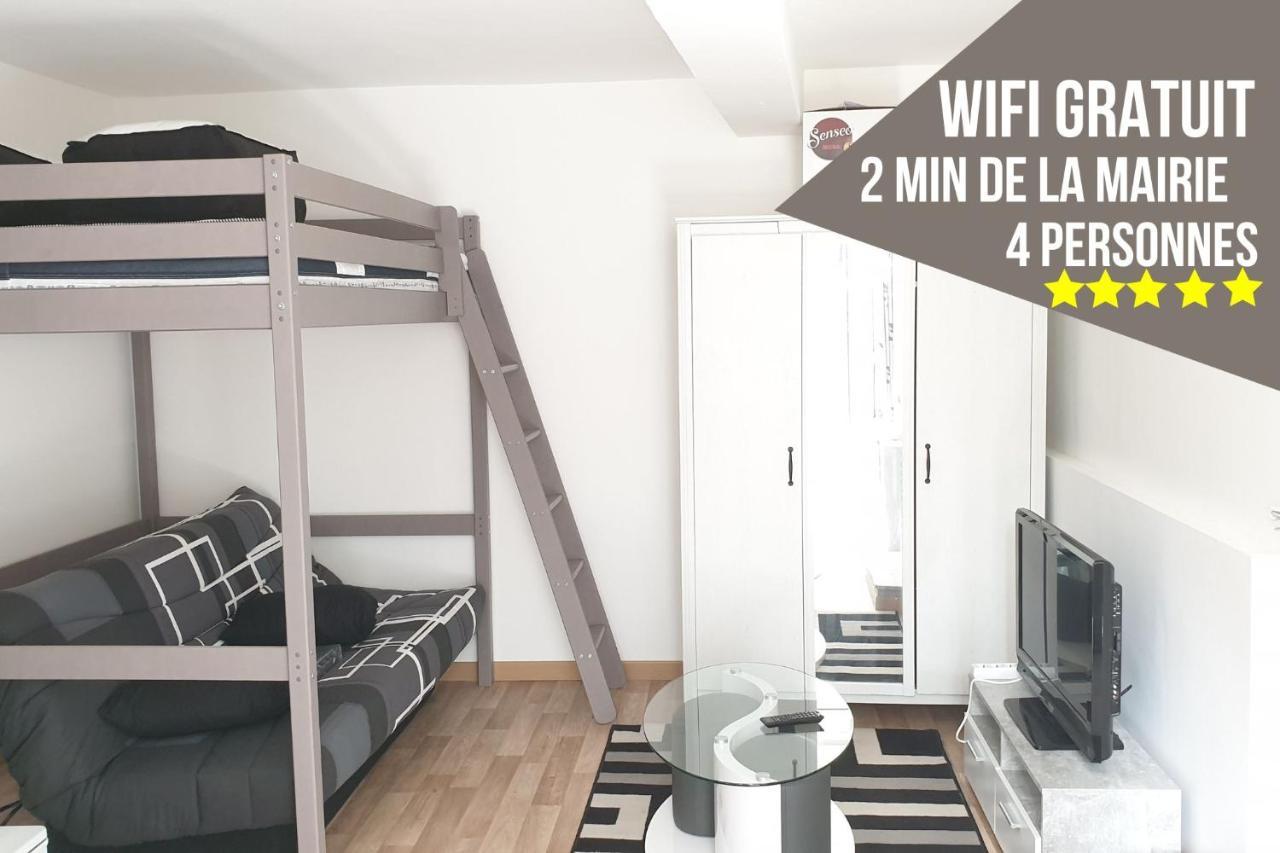Chambres Poitiers Centre Ville - Salle De Bain, Refrigerateur, Tv Et Machine A Cafe Privatifs - Cuisine Commune - Terrasse - Hotel De Ville A 200M Eksteriør bilde